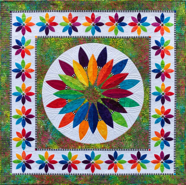 In Full Bloom (49 x 49 inch)