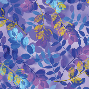 Metallic Impressions, Ethereal Leaves Violet