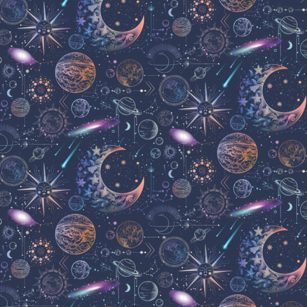 Benartex Celestial Skies Universe Twilight