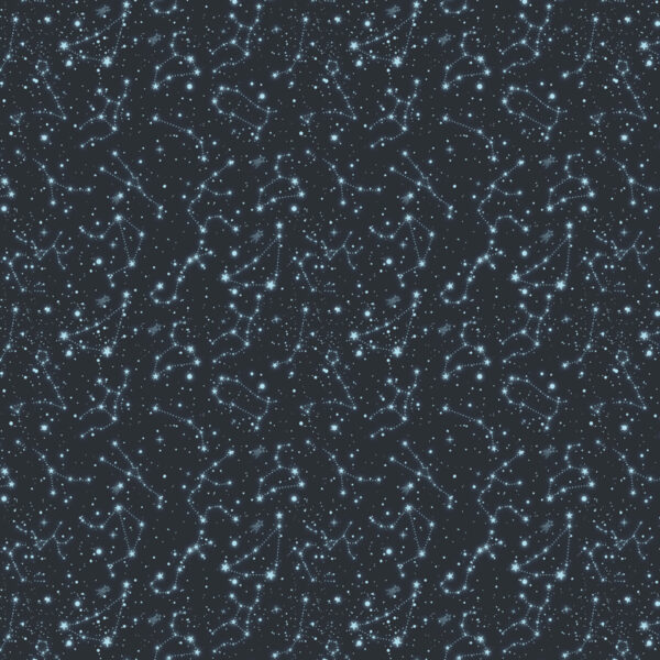 Benartex Celestial It's In The Stars Twilight