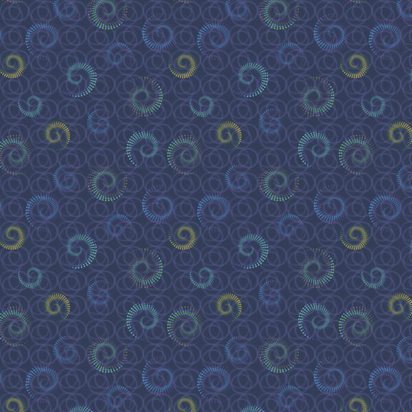 Benartex Celestial Skies Spiral Shower Twilight