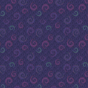 Benartex Celestial Skies Spiral Shower Plum