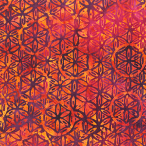 3189QX Plum & Citrus, Medallions Plum