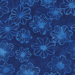 3413QX  MIDNIGHT MOON, LILYPAD - Royal