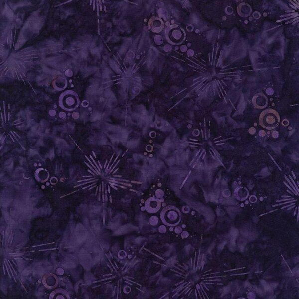 Tonga Mini Heather - Sonic Star Drops Eggplant- B8785