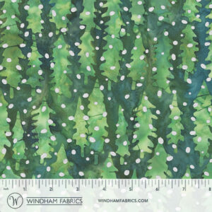 3919QMX Sparkly Christmas – Christmas Trees Pine – Jacqueline de Jonge Collection
