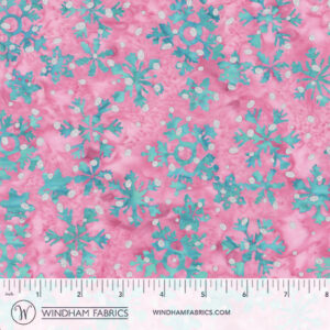 3905QMX Wonderful Feeling Snowflakes Pink – Sneeuwvlokken op Roze