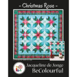 CHRISTMAS ROSE (65,75 x 65,75 inch), Paper Piecing Pattern