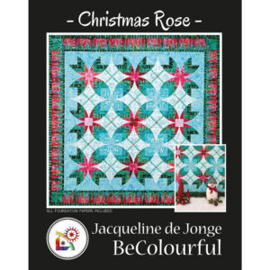 CHRISTMAS ROSE (65,75 x 65,75 inch), Quiltkit