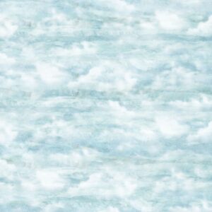 DP28910-42 Smooth Sailing – Wolkenlucht Digitaal Bedrukte Quiltstof