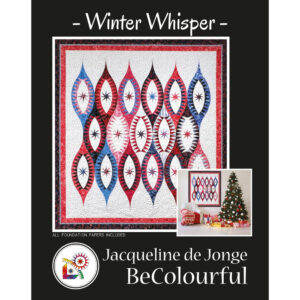 Winter Whisper – Quiltpatroon van Jacqueline de Jonge